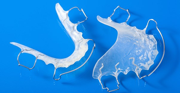 retainers sitting on a table