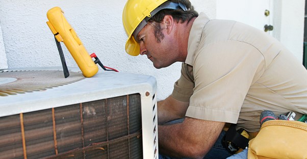 a man who found a job after his HVAC training