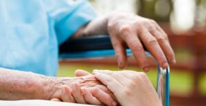 a woman who has alzheimer's disease