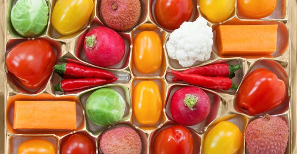 an assortment of foods related to lap band surgery diet