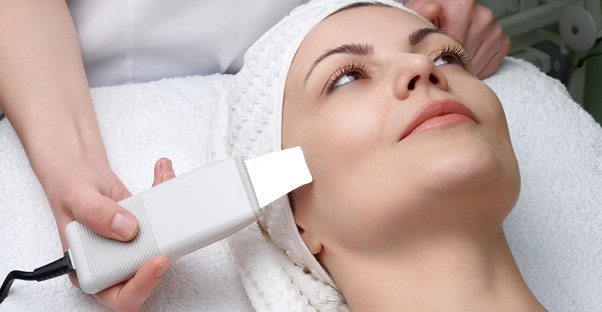 a woman using a botox alternative