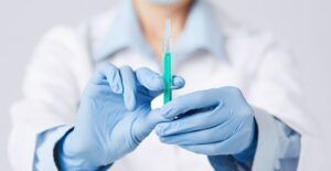 a doctor who is about to administer botox