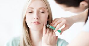 a woman who knows the important terms for botox