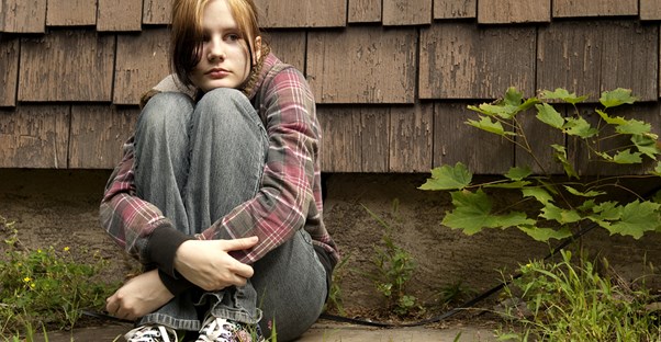 a teen drug addict facing health risks