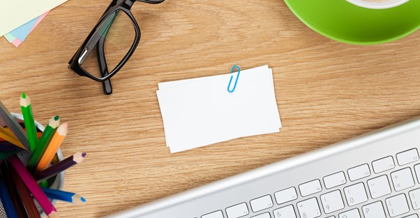 a business card designed by a great graphic designer