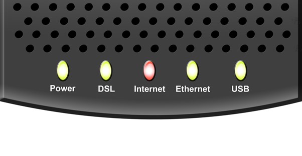Buttons reading the different internet service options.