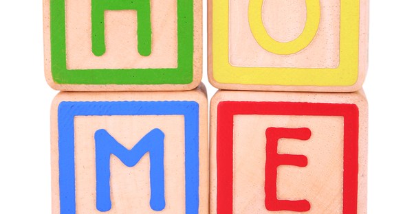 Blocks that spell home