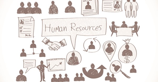 Sketches that represent human resources