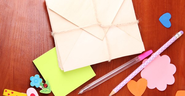 A creative, homemade kid birthday party invitation