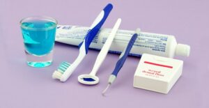 tools used for strong oral hygiene