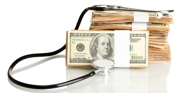 Stethoscope and benjamins