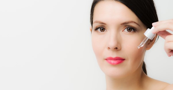 a woman who is curious about the side effects of anti-aging products