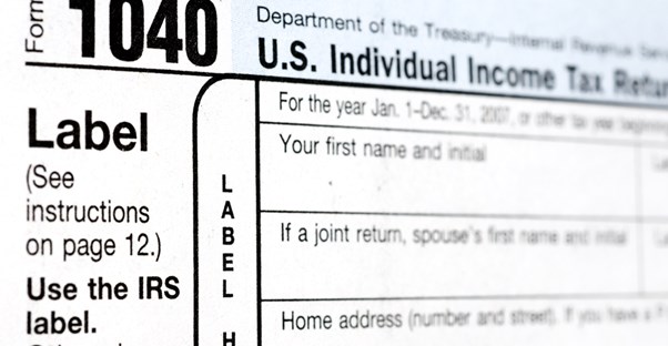 Income Tax Filing Form