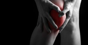 an injured knee