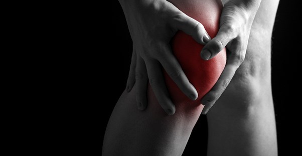 an injured knee