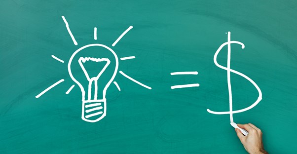 Ideas equal money