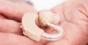a hearing aid