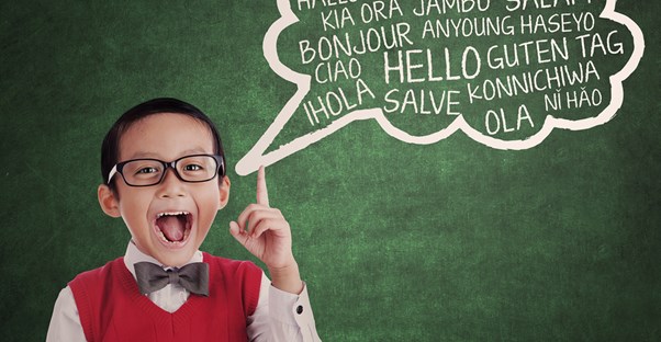 Child yells in different languages