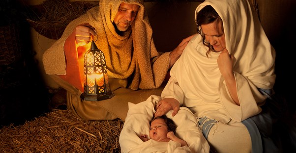 a living nativity is performed in branson, missouri