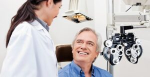 a man working to prevent macular degeneration