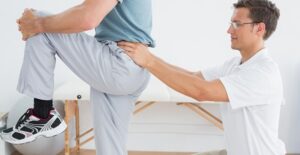 a man preventing sciatica