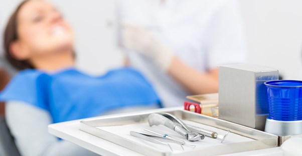 Girl awaits her root canal in fear