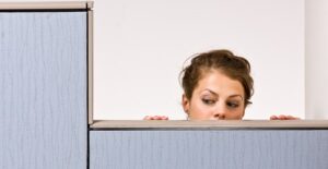 Girl stalks her coworkers