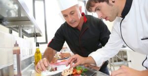 Chefs perfect their food