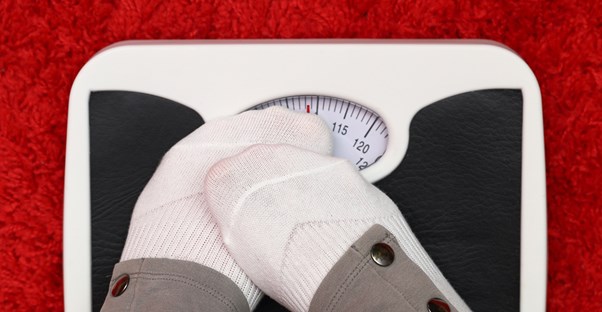 a person searching for an eating disorder treatment center