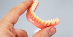 one of many types of dentures