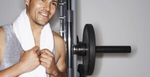 a man living with hyperhidrosis