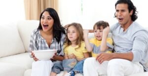 Family reacting to Netflix's new shows and movies