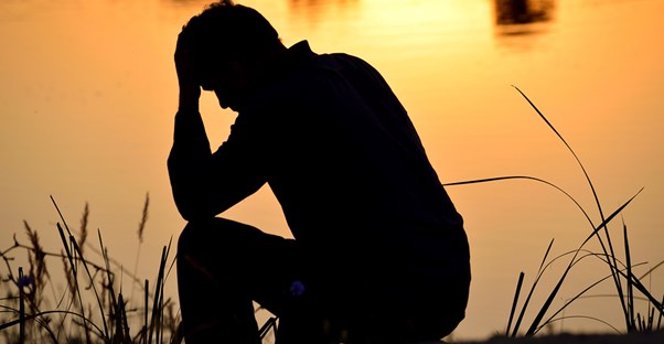 a man suffering from seasonal depression