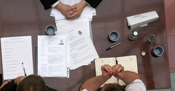 Group participating in a session with a legal mediator