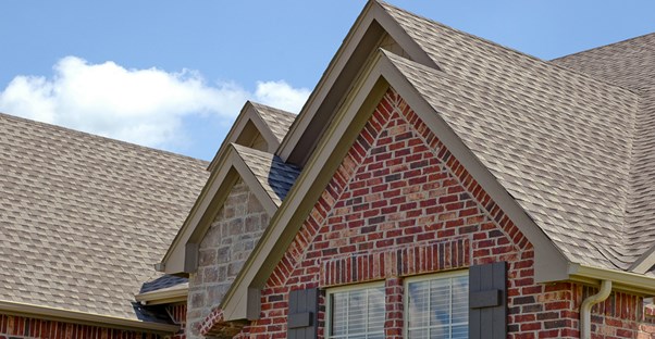 A newly installed roof