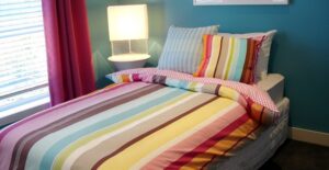 A child's bed