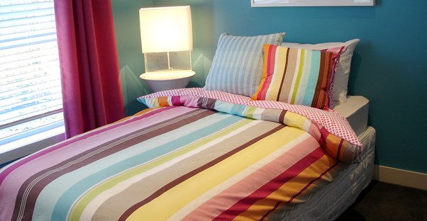 A child's bed
