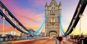 Colorful bridge