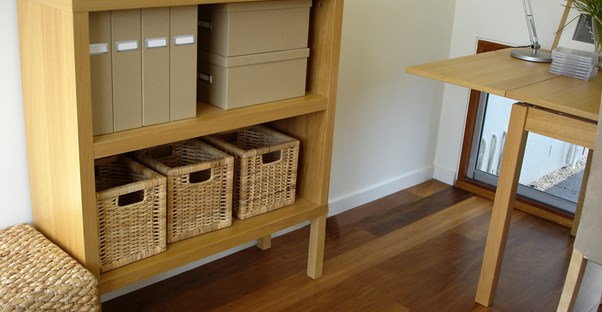 An organized office