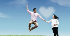 a father who knows whether jumping is safe while pregnant