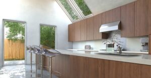 Interior of an affordable home