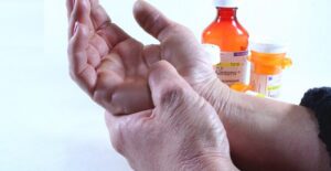 a man who was diagnosed with fibromyalgia