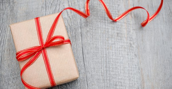 A subscription box given as a gift.