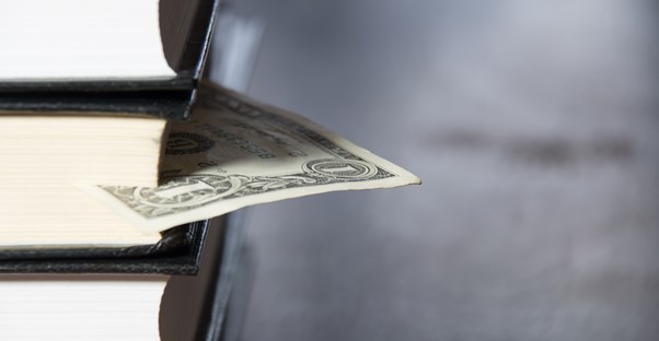 Money in a book made from self publishing profits