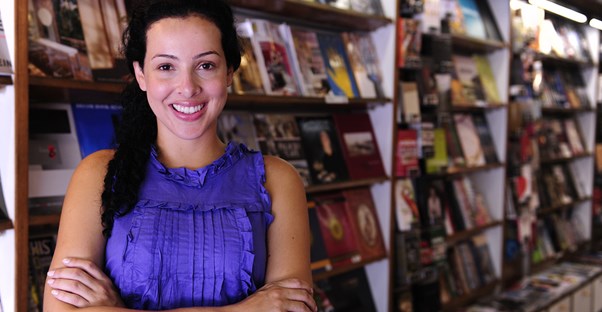 This woman qualified for a small business government grant
