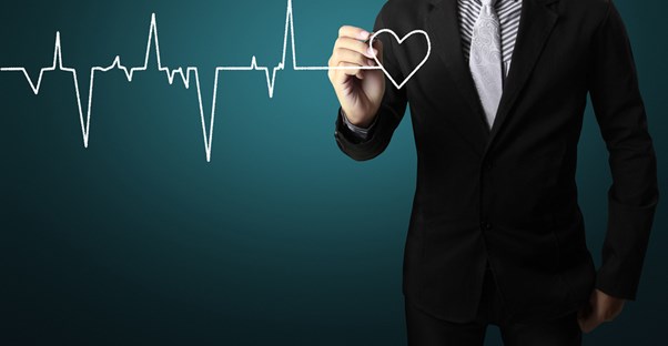 A man worries about his impending cardiovascular disease