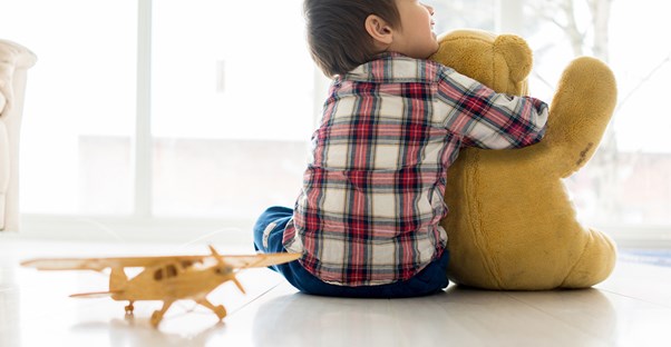 a boy with autism
