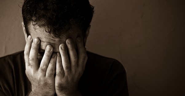 a man experiencing a personality disorder