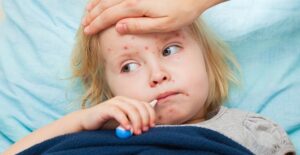 a girl who should have had a vaccine