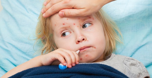 a girl who should have had a vaccine